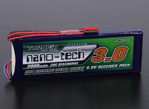 Batería LIFE 3000 mAh 6.6 voltios / 20 C