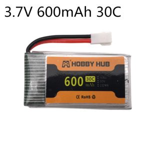 Batería LiPo 600 mAh 3.7 voltios / 30 C