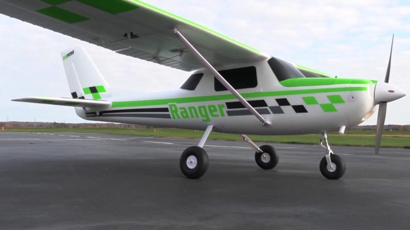 Avión Ranger LED´s´s, Flaps y Flotadores, 1800mm Alas, PNP