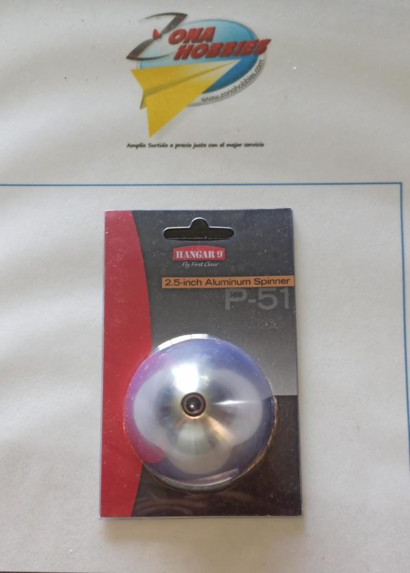 Spinner de aluminio de 63 mm / 2.5"